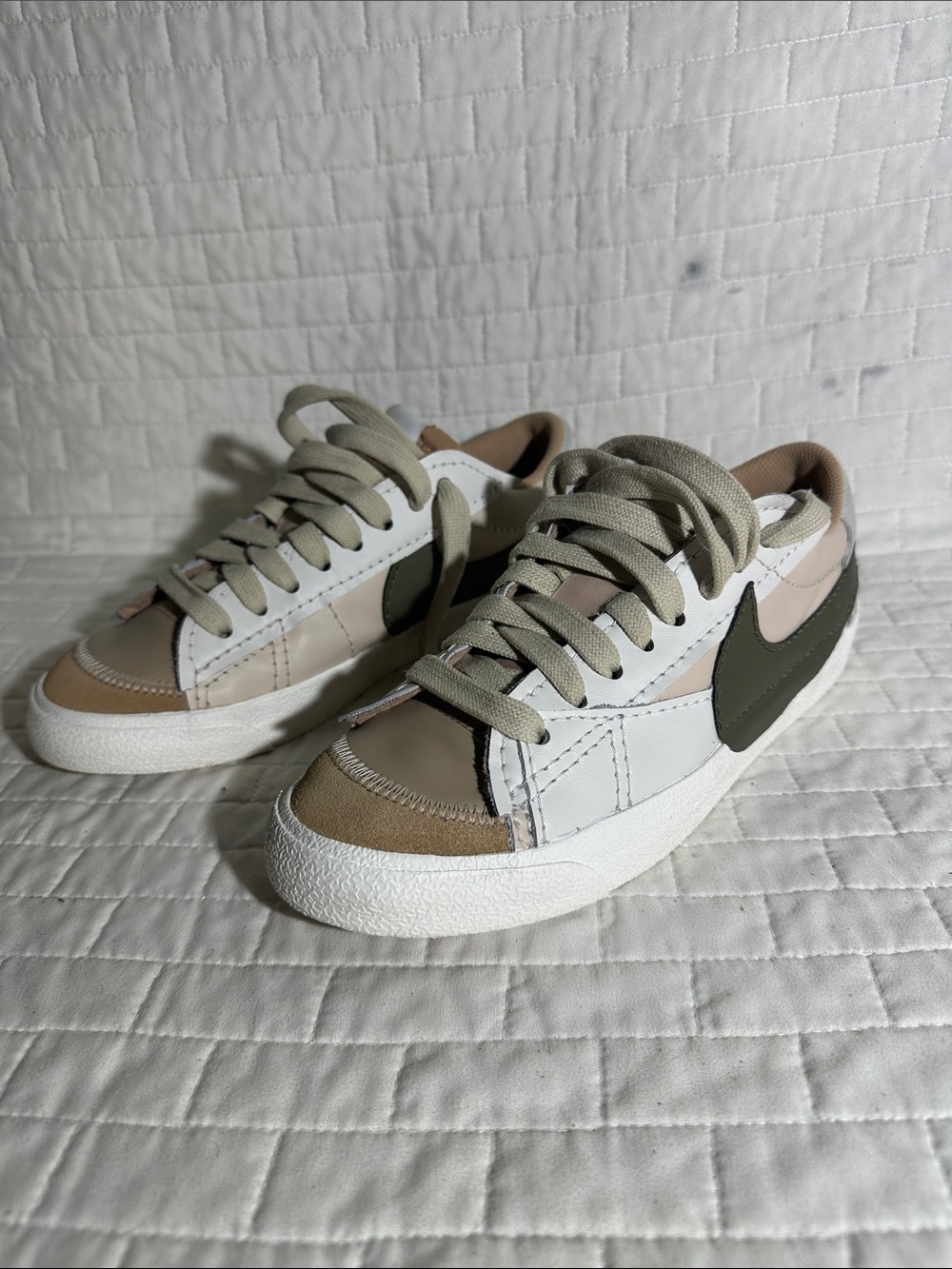 Nike Blazer Low '77 Jumbo "Sand Drift Medium Olive" sneakers